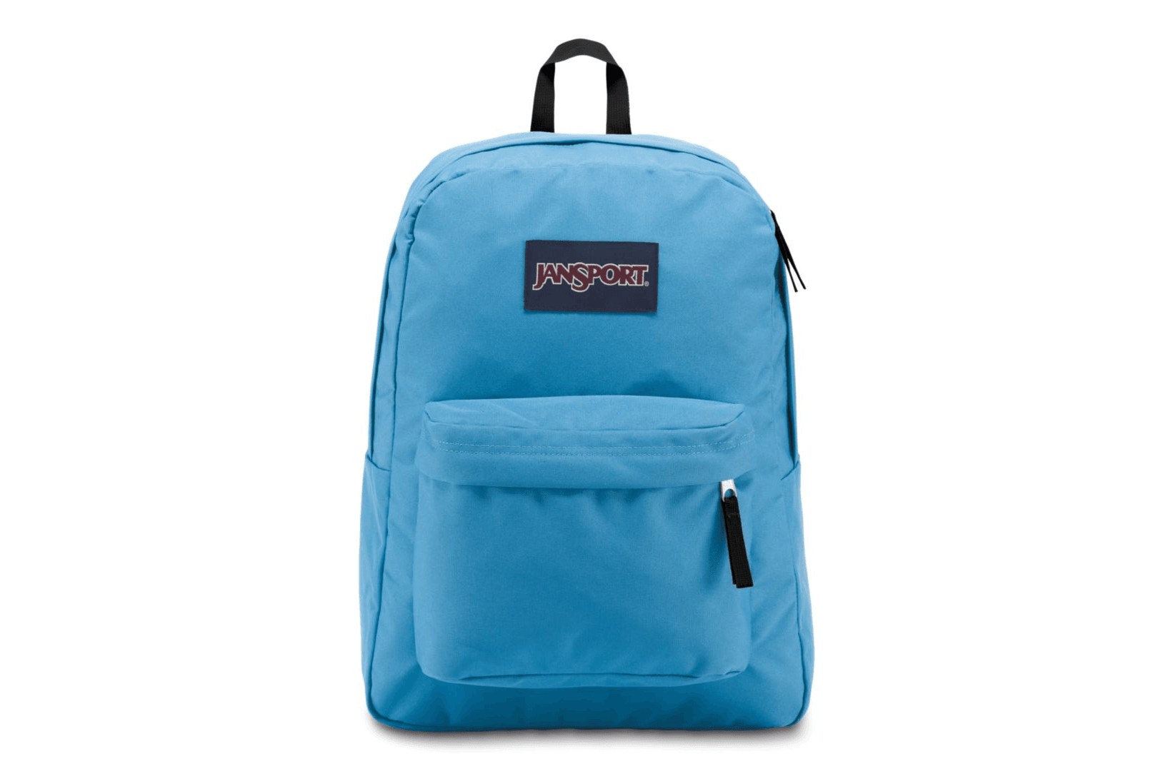 aqua blue jansport backpack